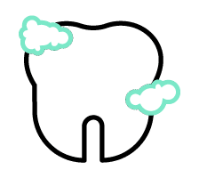 cleaning cleaning tooth icon, elevate dental, san antonio